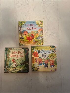 Set of Three Usborne Little Board Books